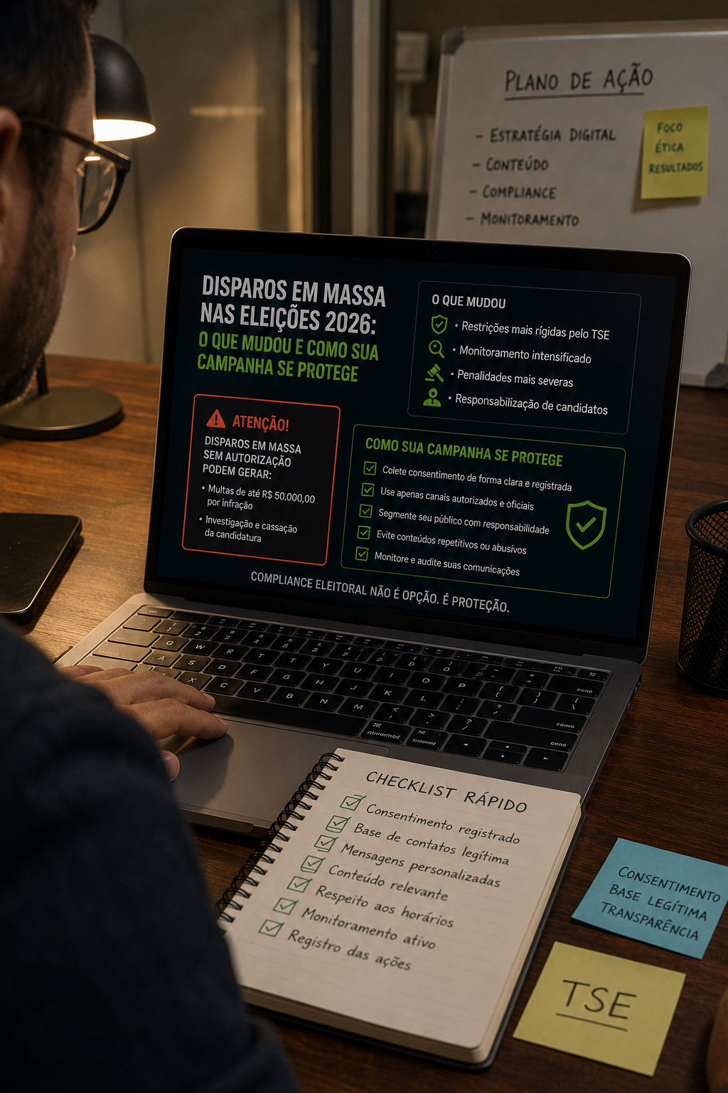 Disparos em massa eleições 2026